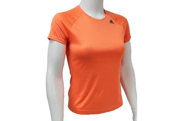 Adidas D2M Tee Lose BS1921, Kvinde, T-shirt, Orange