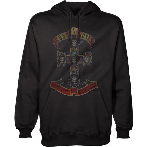 Guns N' Roses Unisex Pullover Hoodie: Appetite for Destruction (Small)