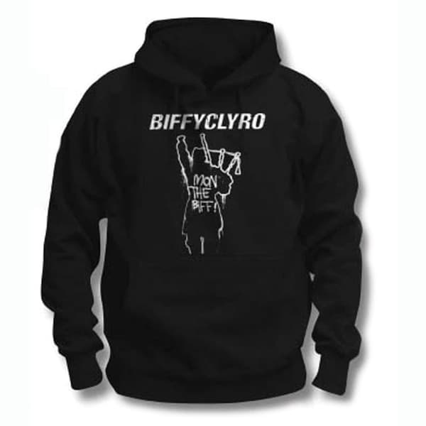 Biffy Clyro Unisex Pullover Hoodie: Mon The Biff (Large)