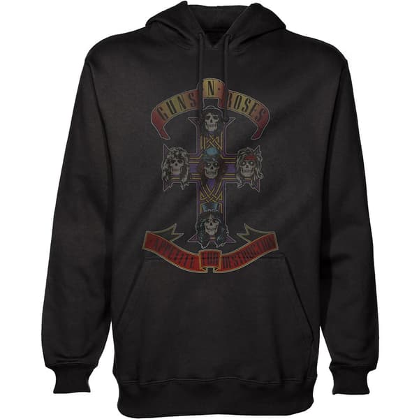 Guns N' Roses Unisex Pullover Hoodie: Appetite for Destruction (Large)