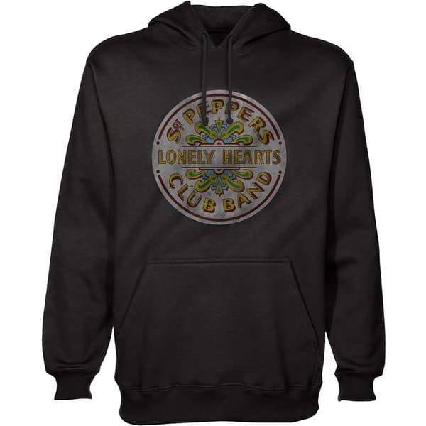 The Beatles Unisex Pullover Hoodie: Sgt Pepper (X-Large)