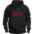 Miniatyrbilde 2 av 3: KISS Unisex Pullover Hoodie: Slashed Logo (X-Large)