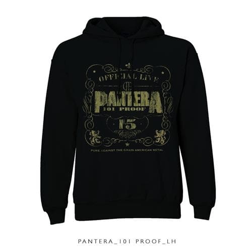 Pantera Unisex Pullover Hoodie: 101 Proof (X-Large)