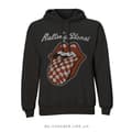 Miniatyrbilde 1 av 3: The Rolling Stones Unisex Pullover Hoodie: Checker Tongue (XX-Large)