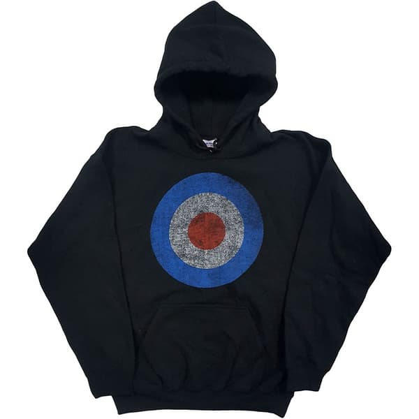The Who Unisex Pullover Hoodie: Target Distressed (XX-Large)