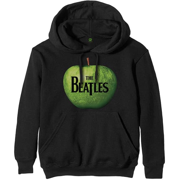 The Beatles Unisex Pullover Hoodie: Apple (Large)