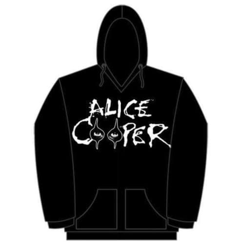 Alice Cooper Unisex Pullover Hoodie: Eyes Logo (Small)