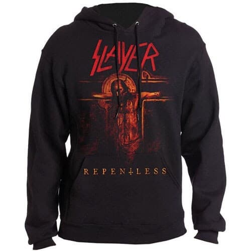 Slayer Unisex Pullover Hoodie: Repentless Crucifix (Medium)