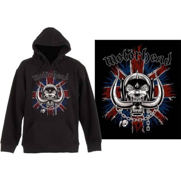 Motorhead Unisex Pullover Hoodie: British Warpig (XX-Large)