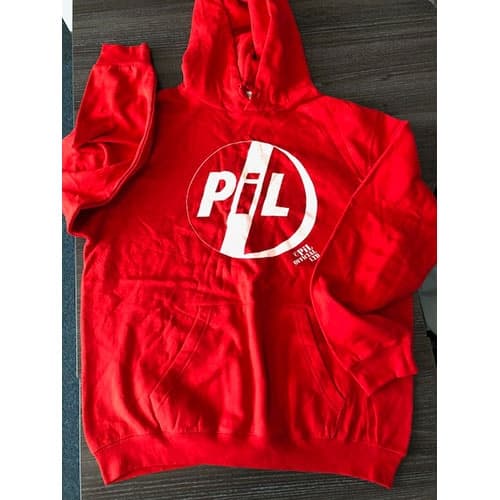 PIL (Public Image Ltd) Unisex Pullover Hoodie: Logo (Ex Tour) (X-Large)
