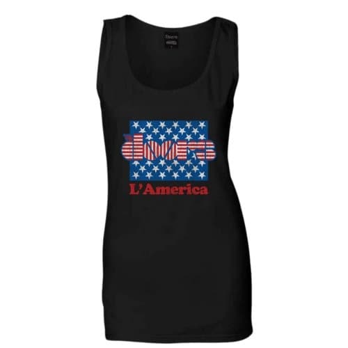 The Doors Ladies Vest T-Shirt: L'America (Small)