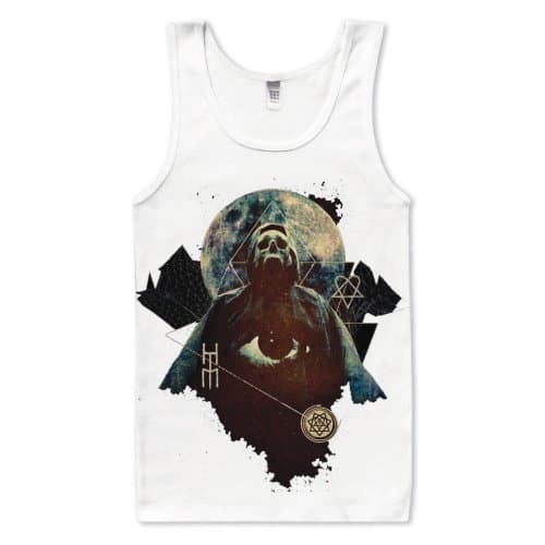 HIM Ladies Vest T-Shirt: Death Colour (X-Large)