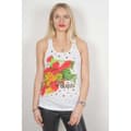 Miniatyrbillede 1 af 2: The Beatles Ladies Vest T-Shirt: Lucy in the sky with diamonds (X-Large)