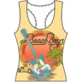 Miniatyrbillede 1 af 2: The Beach Boys Ladies Vest T-Shirt: All-over (Medium)