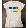 Miniatyrbild 1 av 2: Little Mix Ladies T-Shirt: Logo Blue/Yellow/Pink (Ex Tour) (Small)
