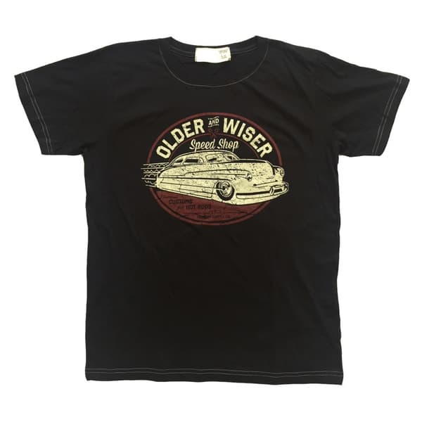 T-paita Older and Wiser Retro