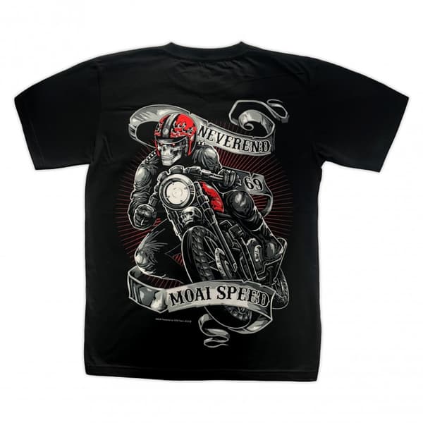 T-paita Moai Speed - Neverend Bike Retro L