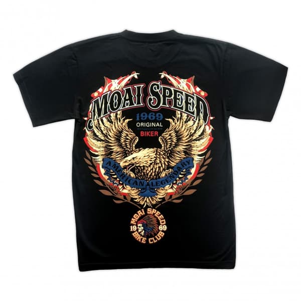 T-shirt Moai Speed - American Legendary Retro