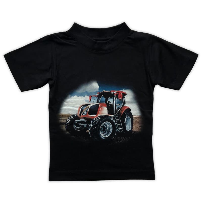 T-shirt Röd Traktor