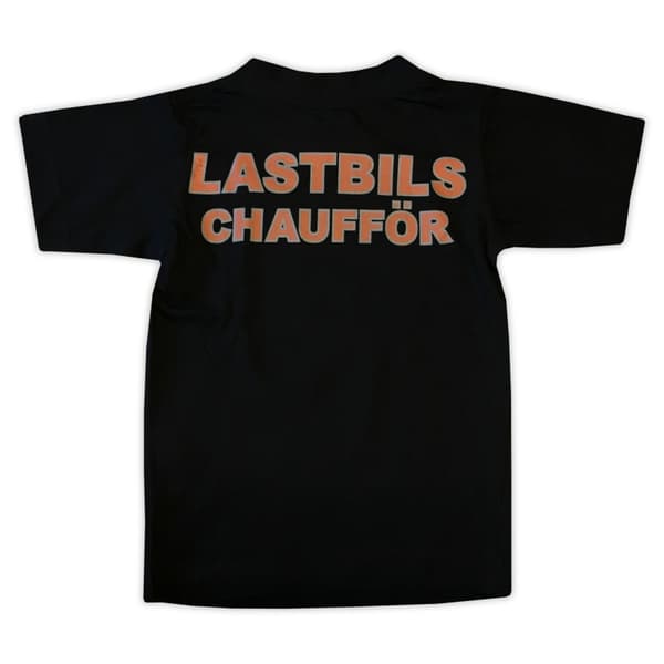 T-shirt Orange Lastbil