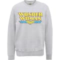 Miniatyrbilde 2 av 2: DC Comics Unisex Sweatshirt: Wonder Woman Logo Crackle (Small)