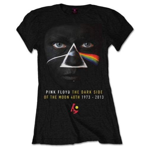 Pink Floyd Ladies T-Shirt: Dark Side of the Moon (Small)