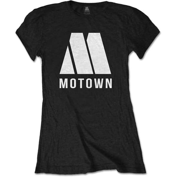 Motown Records Ladies T-Shirt: M Logo (Medium)