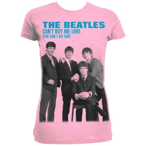 The Beatles Ladies T-Shirt: You can't buy me love (Small)