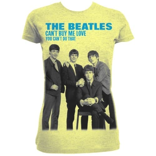 The Beatles Ladies T-Shirt: You can't buy me love (Small)