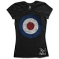 Miniatyrbild 1 av 2: The Who Ladies T-Shirt: Target Distressed (Large)