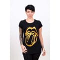 Pikkukuva 1 / 2: The Rolling Stones Ladies T-Shirt: Flaming Tongue (Large)