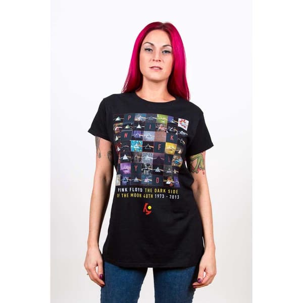 Pink Floyd Ladies T-Shirt: Dark Side of the Moon (X-Large)