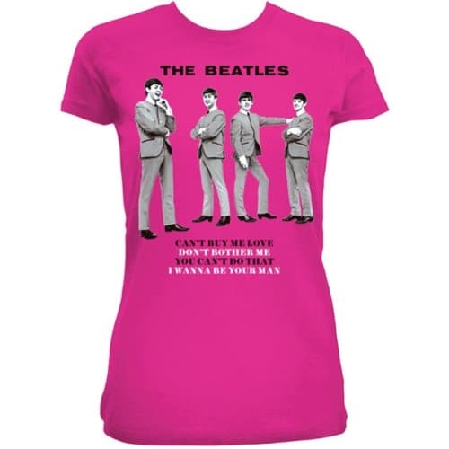 The Beatles Ladies T-Shirt: You can't do that (Large)