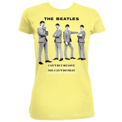 The Beatles Ladies T-Shirt: You can't do that (Large)