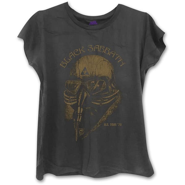 Black Sabbath Ladies T-Shirt: US Tour 1978 (Skinny Fit) (Large)