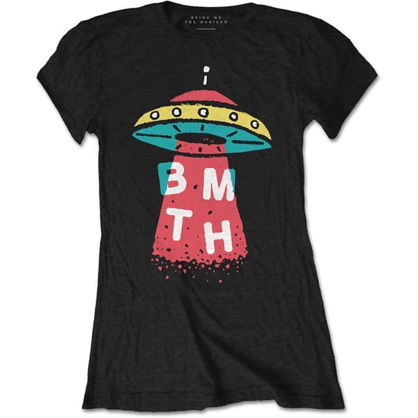 Bring Me The Horizon Ladies T-Shirt: Alien (Small)