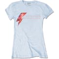 Miniatyrbild 1 av 2: David Bowie Ladies Tee: Aladdin Sane Eye Flash (Large)