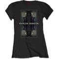 Miniatyrbild 2 av 2: Marilyn Manson Ladies Tee: Mirrored (X-Large)