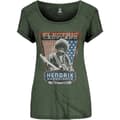 Miniatyrbild 1 av 2: Jimi Hendrix Ladies T-Shirt: Electric Ladyland (Small)