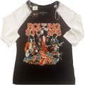 Pikkukuva 2 / 2: The Rolling Stones Ladies Raglan Tee: 1978 US Tour (6)