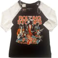 Pikkukuva 1 / 2: The Rolling Stones Ladies Raglan Tee: 1978 US Tour (6)