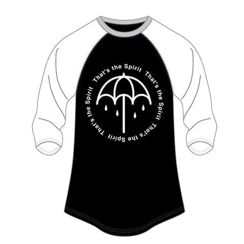 Bring Me The Horizon Ladies Raglan Tee: That's The Spirit (8)