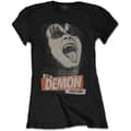 Miniatyrbilde 1 av 2: KISS Ladies T-Shirt: The Demon Rock (Medium)