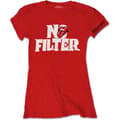 Miniatyrbilde 1 av 2: The Rolling Stones Ladies T-Shirt: No Filter Header Logo (Medium)