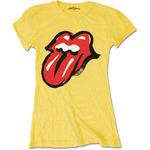 The Rolling Stones Ladies T-Shirt: No Filter Tongue (Small)