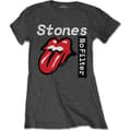 Miniatyrbilde 1 av 2: The Rolling Stones Ladies T-Shirt: No Filter Text (Small)