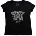 Miniatyrbilde 2 av 2: Guns N' Roses Ladies T-Shirt: Skeleton Guns (X-Large)