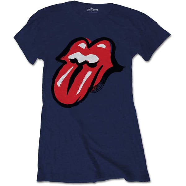 The Rolling Stones Ladies T-Shirt: No Filter Tongue (XX-Large)