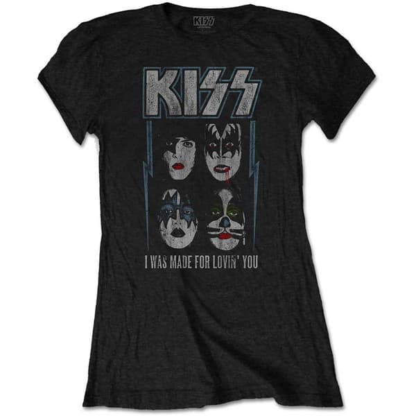 KISS Ladies T-Shirt: Made For Lovin' You (X-Large)