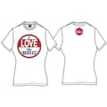 Miniatyrbild 1 av 2: The Beatles Ladies Premium Tee: I Love The Beatles (Back Print) (Large)